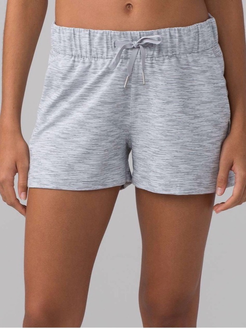 Lululemon On The Fly Short 2.5” in Wee Are From Space Nimbus Battleship